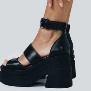 WINDSOR SMITH MATCH LEATHER SANDAL PRINCESS POLLY